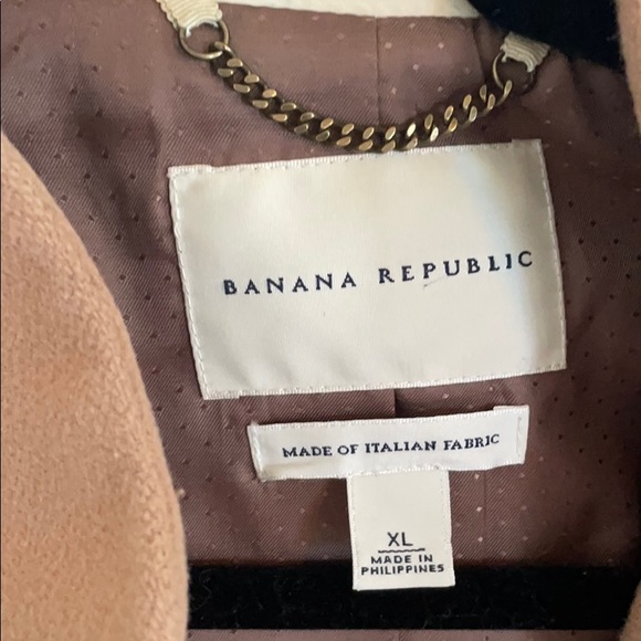 Banana Republic camel pea coat - Picture 3 of 6